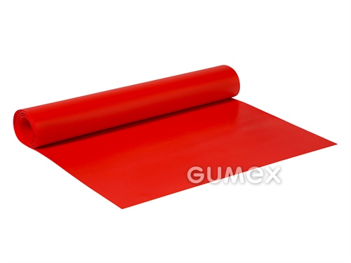Technická fólia pre galanterné výrobky 842, hrúbka 0,3mm, šírka 1400mm, 49°ShD, desén D62, PVC, +5°C/+40°C, červená (3382)
